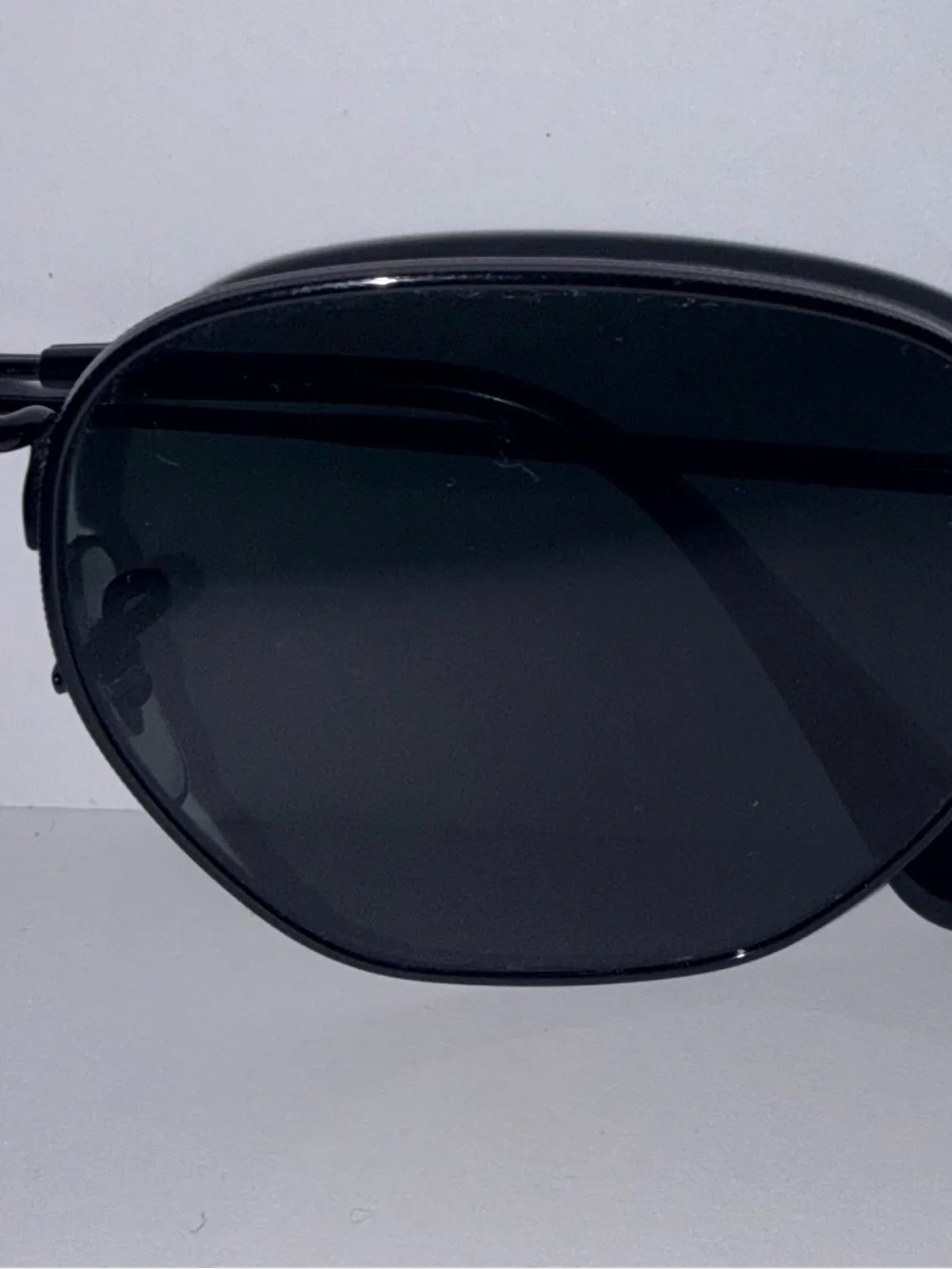 RAY BAN RB3548N 002 58 Black Hexagonal 51 mm Unisex Polarized Sunglasses